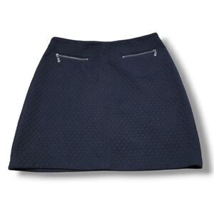Laundry By Shelli Segal Skirt Size 6 30" Waist A-Line Skirt Zippered Pockets